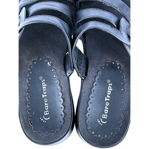 Bare Traps Strappy Spring Summer Slip On Thong Sandals Black Size 7.5M - Picture 11 of 16